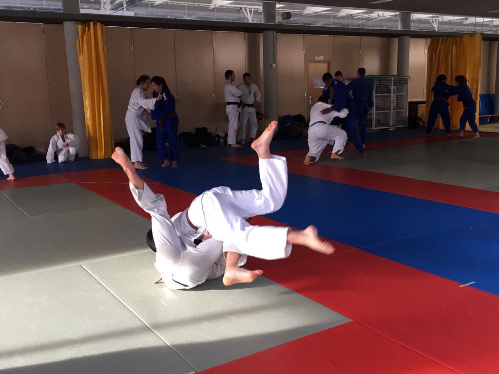 Comienzan los entrenos de Judo en el Estadio Larrabide.